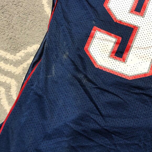 New England Patriots Richard Seymour Jersey Size Medium Adidas Y2K Autographed - Picture 10 of 12